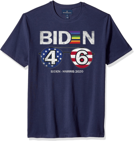 Joe Biden 46th USA President Rainbow Gay Pride LGBT Gift T-Shirt