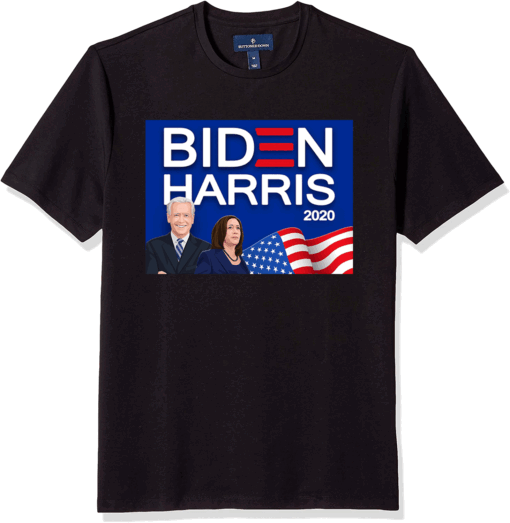 Joe Biden Harris 2020 Flag Usa T-Shirt