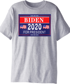 Joe Biden Harris 2020 Garden Flag T-Shirt