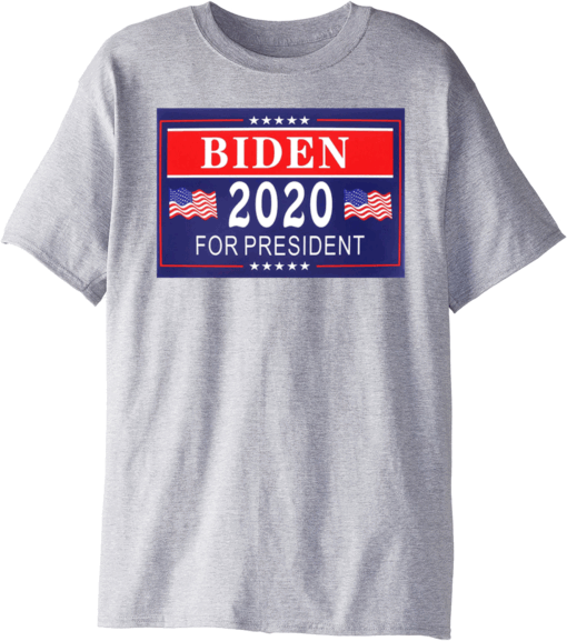 Joe Biden Harris 2020 Garden Flag T-Shirt