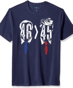 Joe Biden Harris 2020 Victory Over Trump Funny Math T-Shirt