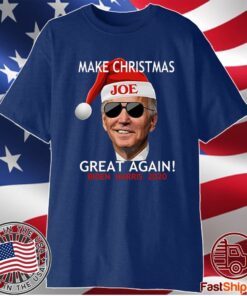 Joe Biden Kamala Harris 2020 Make Christmas Great Again T-Shirt