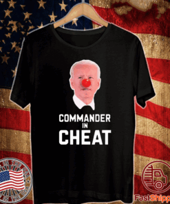 Joe Biden commander in cheat T-Shirt