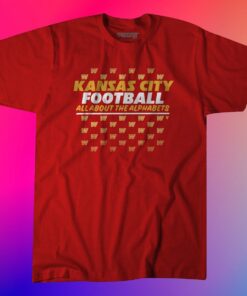 KC Alphabet T-Shirt Kansas City Football