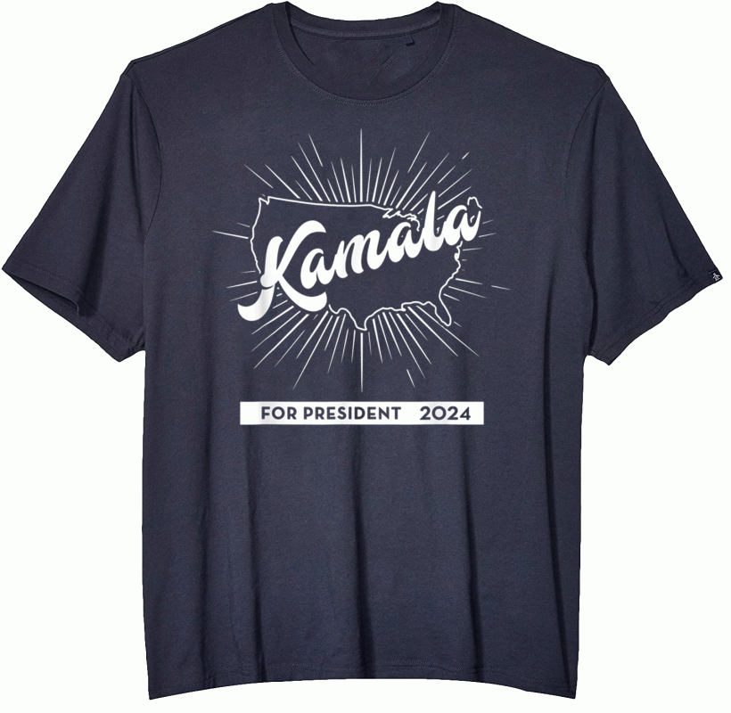 Kamala Harris 2025 For President Campaign TShirts ShirtElephant Office