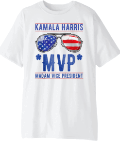 Kamala Harris MVP Madam Vice President US Flag Shirt