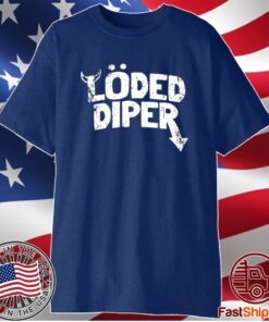 loded diper t shirt uk