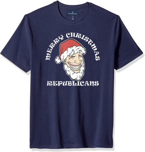 Merry Christmas Republicans Joe Biden Shirt Funny Biden Xmas T-Shirt