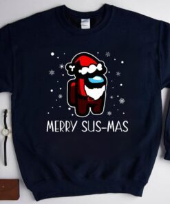 Merry Sus Mas Among Us Shirt Among Us Shirt Gamer Shirt Among Us Game Shirt , Among Us Shirt , Gamer Christmas Shirt