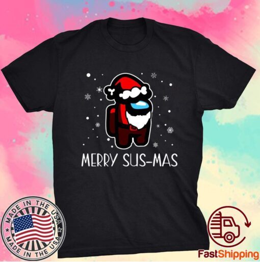 Merry Sus Mas Among Us Shirt Among Us Shirt Gamer Shirt Among Us Game Shirt , Among Us Shirt , Gamer Christmas Shirt