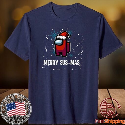 Merry Susmas Among Us Christmas Sweater Shirt, Among Us Impostor Shirt