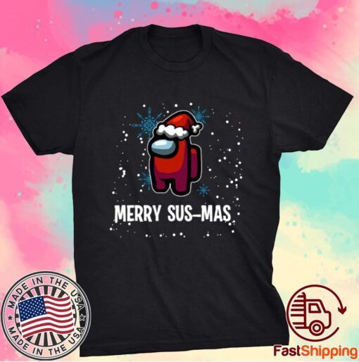 Merry Susmas Among Us Christmas Sweater Shirt, Among Us Impostor Shirt