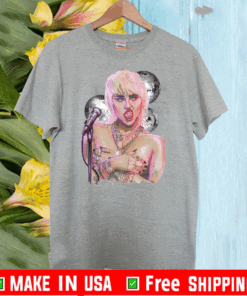 Logo Miley Cyrus Midnight Sky Disco T-Shirt