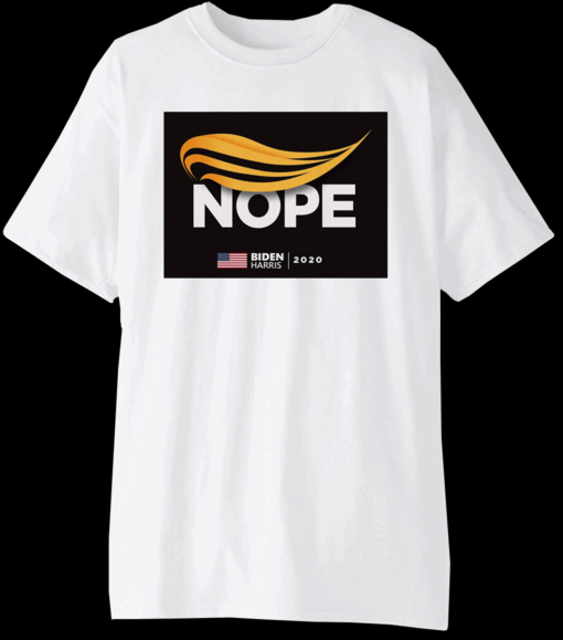 Oligei Nope Biden Harris 2020 Anti Trump T-Shirt