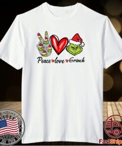 Peace Love Grinch Christmas T-Shirt