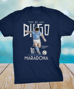 RIP Diego Maradona Argentina Soccer Legend T-Shirt Genius Football Legend Shirt