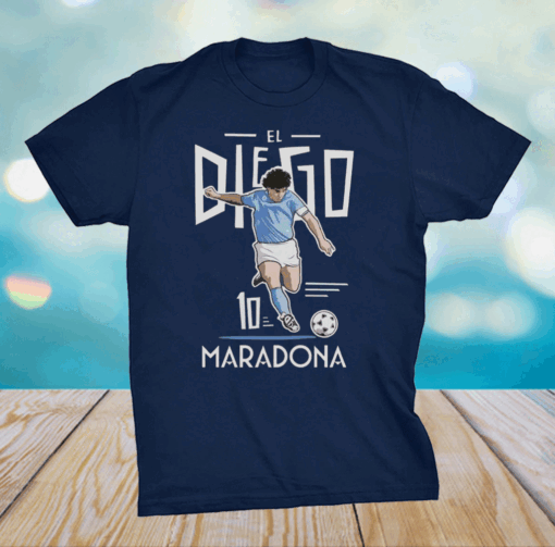 RIP Diego Maradona Argentina Soccer Legend T-Shirt Genius Football Legend Shirt