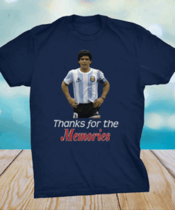 RIP Maradona Thanks For The Memories T-Shirt