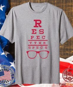 Official Respect The Specs Rodrigo Blankenship T-Shirt