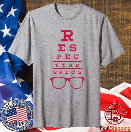 Official Respect The Specs Rodrigo Blankenship T-Shirt