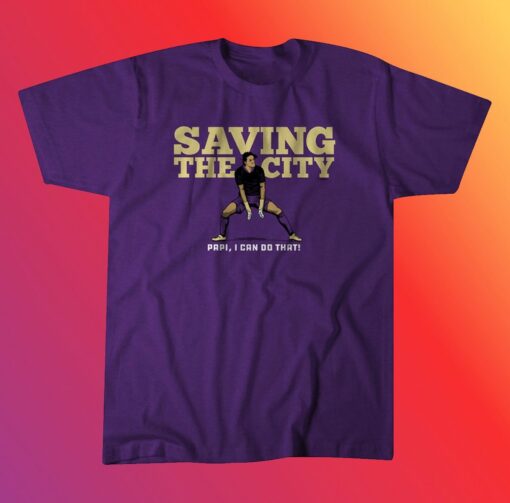 Rodrigo Schlegel Saving the City T-Shirt