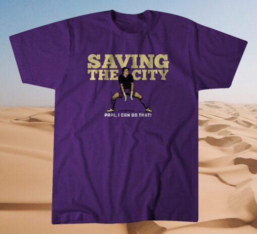 Rodrigo Schlegel Saving the City T-Shirt