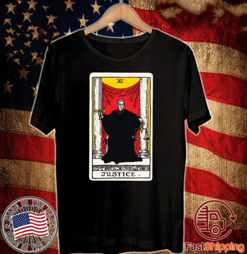 Ruth Bader Ginsburg Justice Tarot Card T-Shirt