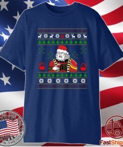 Santa Leonardo Big Fat Jumper Christmas 2021 T-Shirt