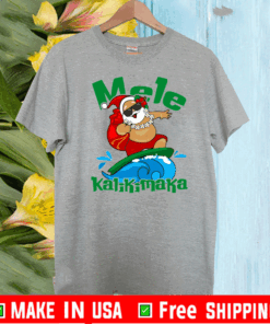 Santa Mele Kalikimaka Christmas Shirt