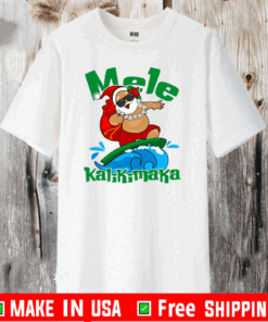 Santa Mele Kalikimaka Christmas Shirt