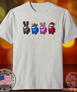 Squad Goals Shirt Christmas Is Among Us Christmas T-Shirt Among Us Video Game Gift for Gamer