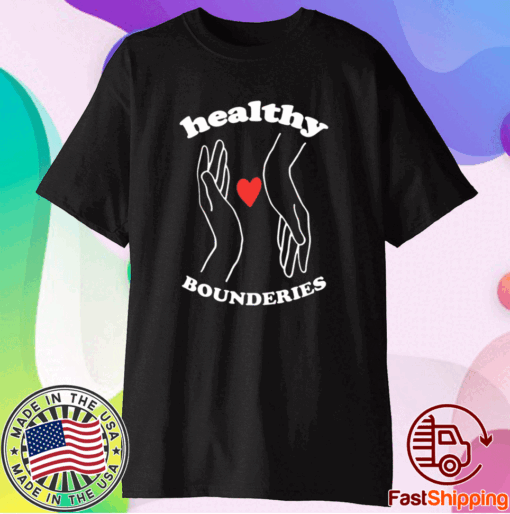 Tessa Brooks Merch Healthy Boundaries T-Shirt