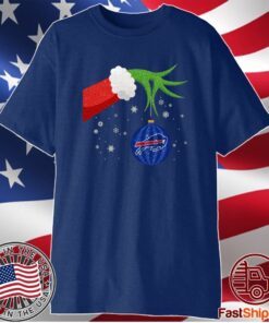 The Grinch Christmas Ornament Buffalo Bills T-Shirt