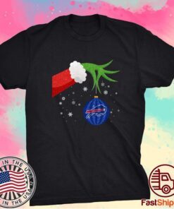 The Grinch Christmas Ornament Buffalo Bills T-Shirt