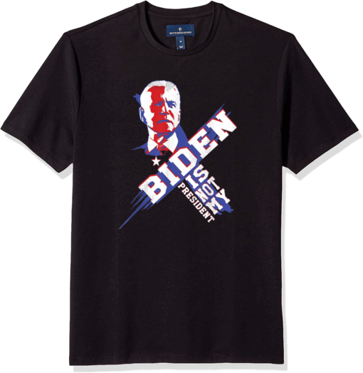 Vintage Anti Biden is Not My President Joe Won Election 2020 T-Shirt