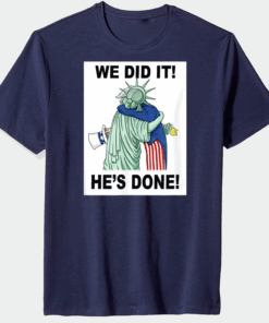 WE DID IT! BIDEN HARRIS WIN! T-Shirt