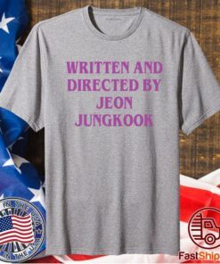 Written and directed by Jeon Jungkook t-shirt