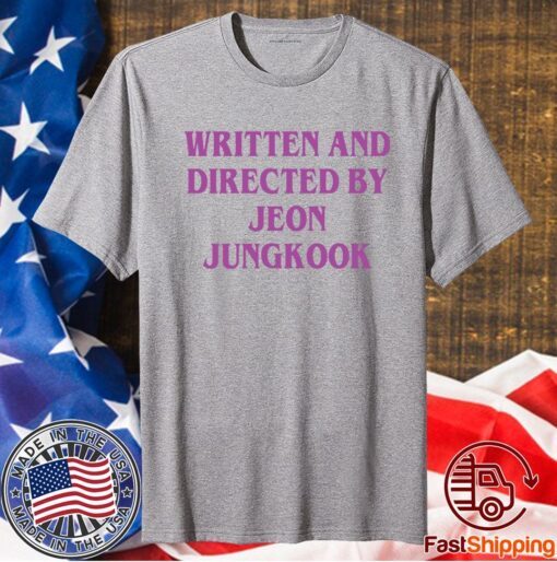 Written and directed by Jeon Jungkook t-shirt