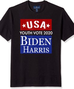 Youth Vote President Biden Kamala Harris Equal Rights USA T-Shirt