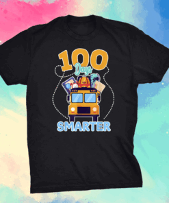 100 Days Smarter School Teacher Student Activities Shirt