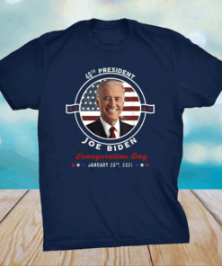 46th President Joe Biden Inauguration Day 2021 Commemorative T-Shirt