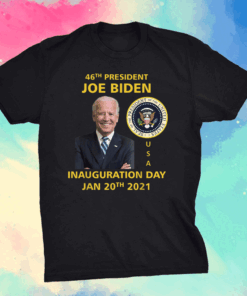 46th President United States Joe Biden VP Harris T-Shirt