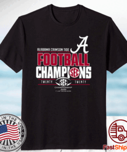 Alabama Crimson Tide 2020 SEC Football Champions T-Shirt