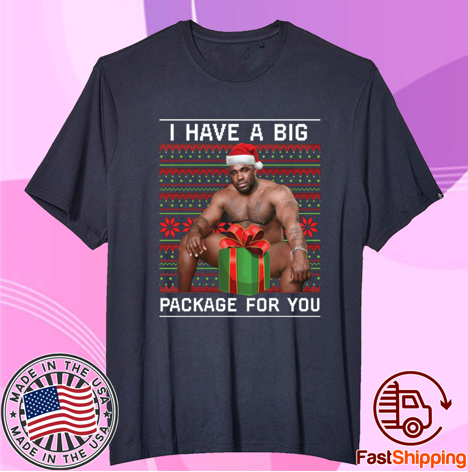 Barry Wood I Have A Big Package For You Christmas T Shirt Shirtelephant Office 0983
