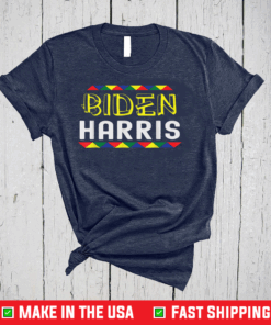 Biden Harris Black Month History Melanin Pride T-Shirt