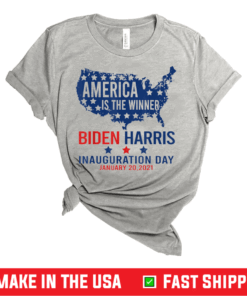 Biden Harris Inauguration Day America is the winner T-Shirt