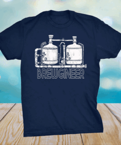 Brewgineer IPA Craft Beer Brewer Drinking Shirt