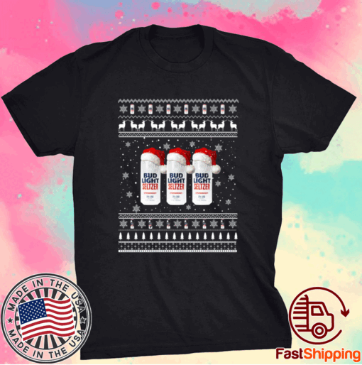 Bud Light Seltzer Christmas T-Shirt