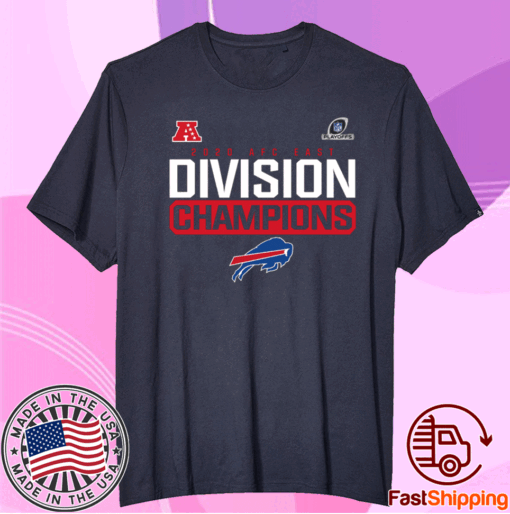 Buffalo Bills 2020 AFC East Division Champions T-Shirt