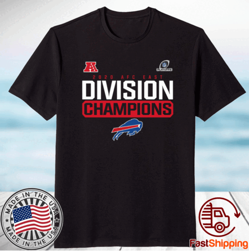 Buffalo Bills 2020 AFC East Division Champions T-Shirt